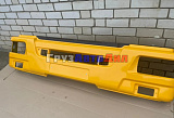 Облицовка буфера КАМАЗ-65115 узкая (рестайлинг) (желтый)