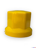 Колпачок на гайку (пластик) 33 мм желтый