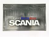 Брызговики задние (600*370) SCANIA белая надпись