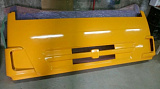 Панель КАМАЗ облицовки радиатора (рестайлинг) (желтый) ТЕХНОТРОН