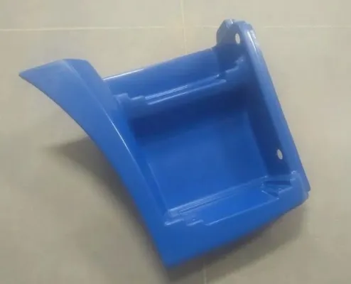 Щиток подножки правый КАМАЗ-65115 (рестайлинг) (синий)