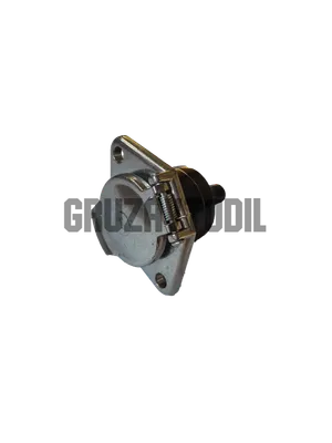 Разъём кабеля 24V N-Type розетка с крышкой металл