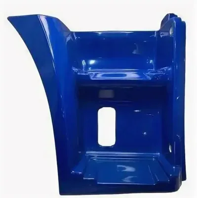 Щиток подножки правый КАМАЗ-ЕВРО с отверстием (рестайлинг) (синий)