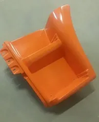 Щиток подножки левый КАМАЗ-6520 (оранжевый) ОАО РИАТ