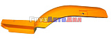 Крыло КАМАЗ рестайлинг левое передняя часть (желтый)